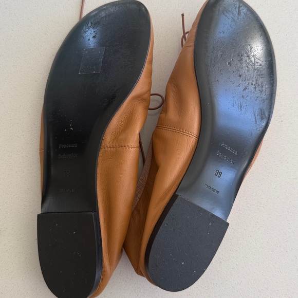 Proenza Schouler Brown Leather Flats - Picture 4 of 6